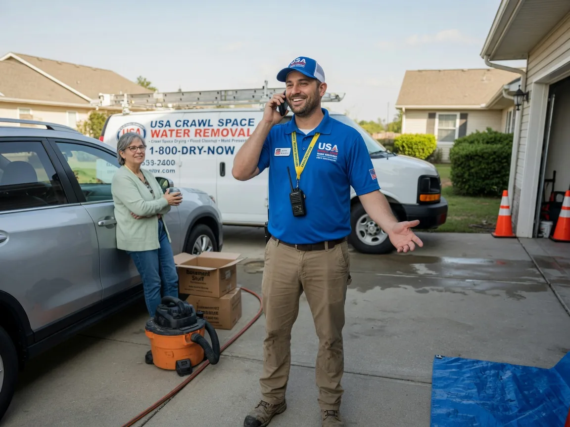 Crawl Space Water Removal Damascus, VA FAQs